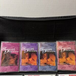 Smooth Grooves: A Sensual Collection, Vol. 1 by Various Artists Lot Of 4